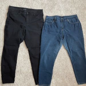 D Jeans size 12 and 16W